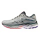 Mizuno Wave Rider 27 SW [J1GD230621] 女 慢跑鞋 運動 路跑 超寬楦 緩震 灰紫粉 product thumbnail 1