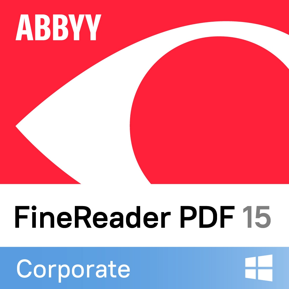 ABBYY FineReader PDF Corporate企業版單機版 (年租) [台灣總代理盒裝]