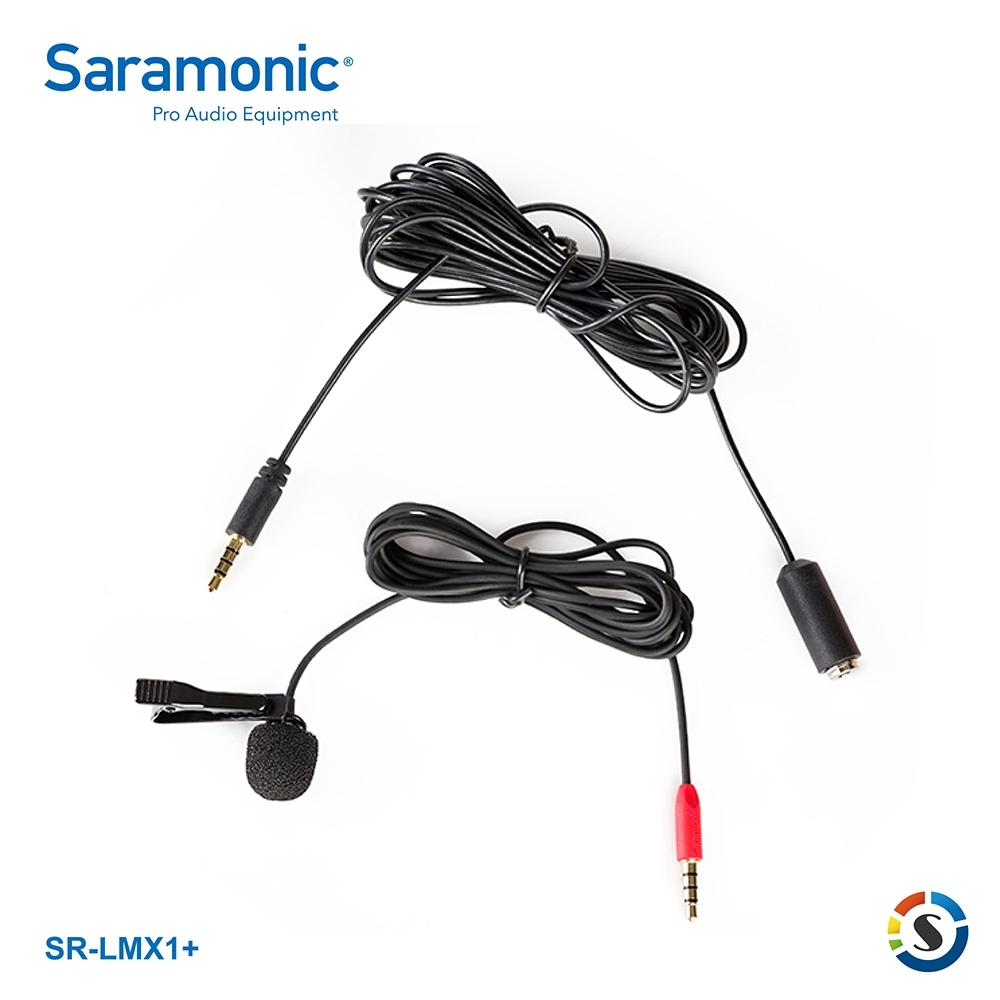 Saramonic楓笛 SR-LMX1+ 智慧型手機領夾式麥克風