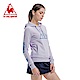 le coq sportif 法國公雞牌長袖連帽T恤 女-粉紫 product thumbnail 1