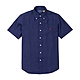 Polo Ralph Lauren RL 熱銷刺繡小馬短袖襯衫(CLASSIC FIT)-深藍色 product thumbnail 1