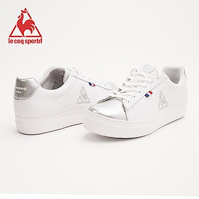 le coq sportif  Teluna PF LE休閒鞋 女-白*銀