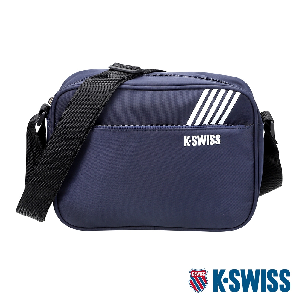 K-SWISS Shoulder Bag運動斜背包-藍