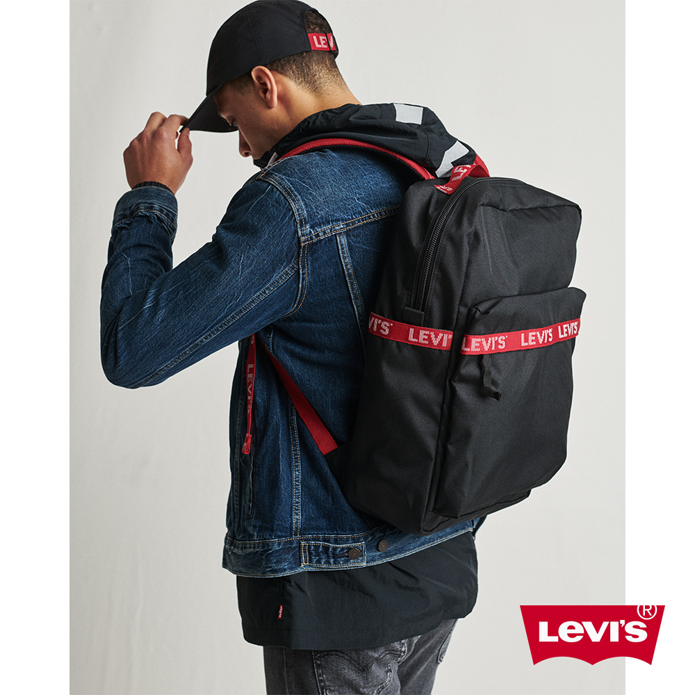 Levis 後背包 LOGO標語