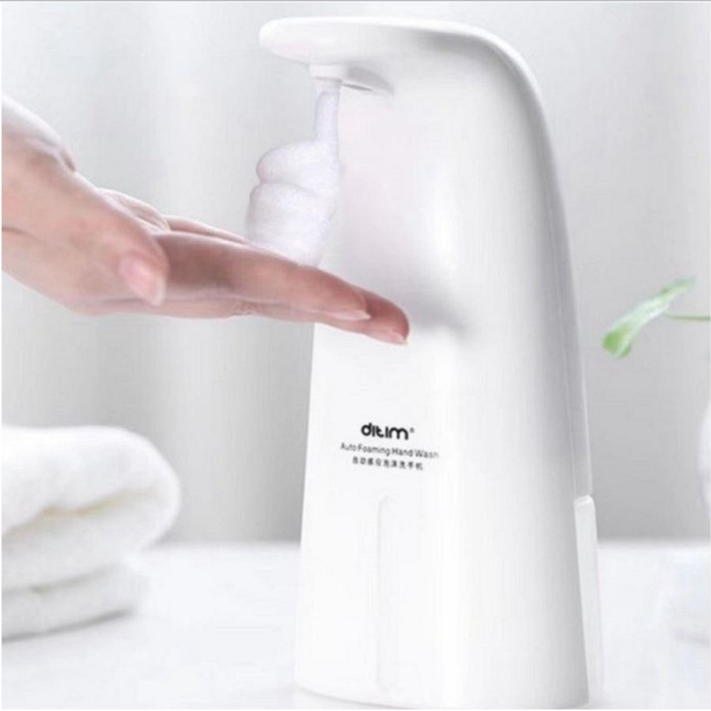 【Lileng】小明 自動洗手機(自動給皂機 裝泡沫洗感應洗手液)