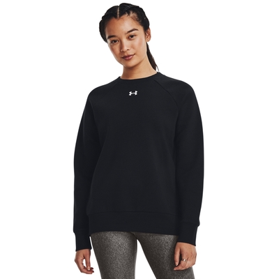 【UNDER ARMOUR】女 Rival Fleece 長袖T-Shirt_1379508-001