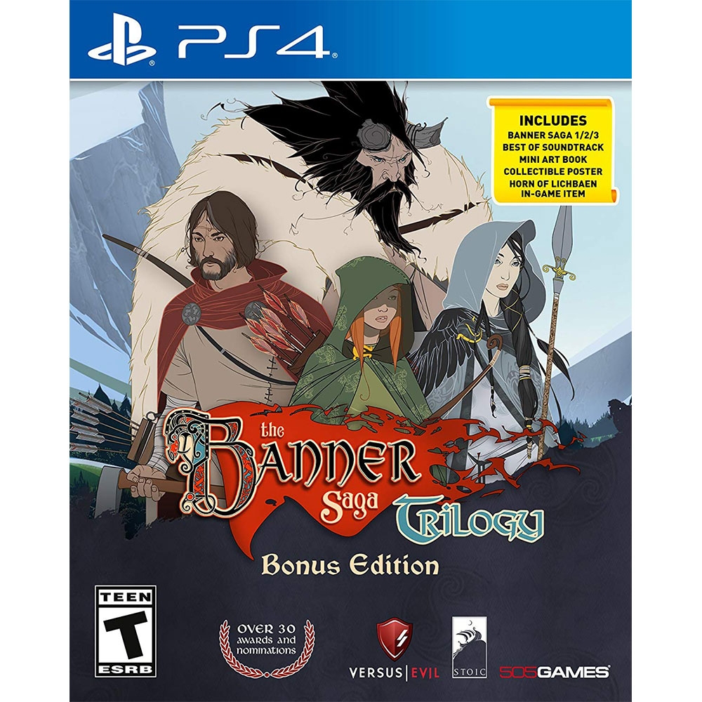 旗幟的傳說 三部曲 The Banner Saga Trilogy Bonus Edition - PS4 英文美版