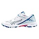 Mizuno Wave Claw 3 [71GA244321] 男女 羽球鞋 室內 運動 訓練 寬楦 止滑 緩震 白藍粉 product thumbnail 1