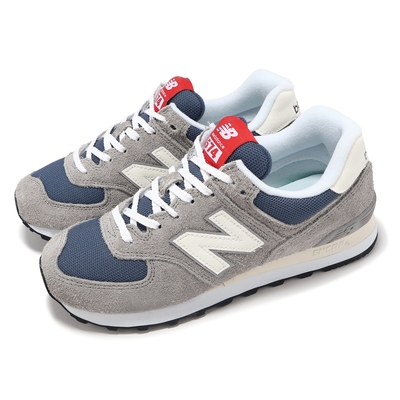 New Balance 休閒鞋 574 男鞋 女鞋 幻影灰 海鹽 藍 復古 麂皮 NB U574GWH-D