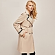 米蘭精品 風衣外套雙排扣大衣-雙領廓型寬鬆中長款女外套2色74cu8 product thumbnail 1