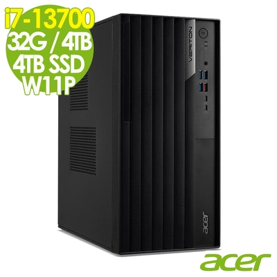 Acer 宏碁 Veriton VM8715G 商用電腦 (i7-13700/32G/4TB+4TB SSD/W11P)