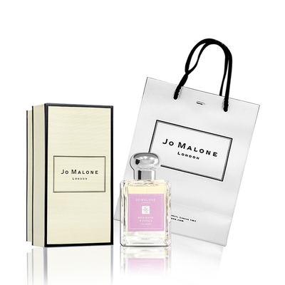 Jo Malone 玫瑰水與香草香水 50ML-2023限定版 贈原廠提袋