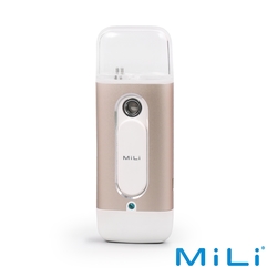 MiLi Pure Spray 肌膚水分偵測保濕噴霧器 - 金色款