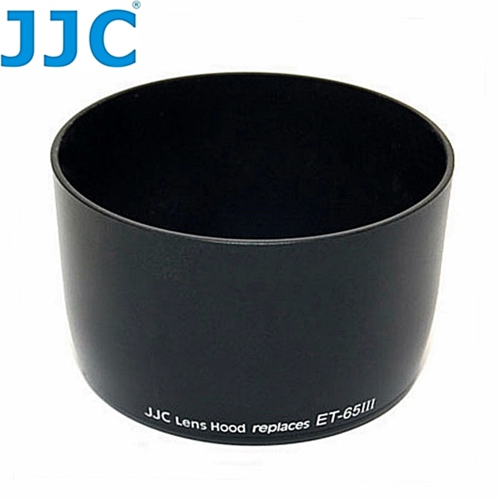 JJC副廠Canon遮光罩LH-65III(相容佳能原廠ET-65III遮光罩)適EF 85mm f/1.8 100-300mm f/4.5-5.6 100mm f/2.0 USM