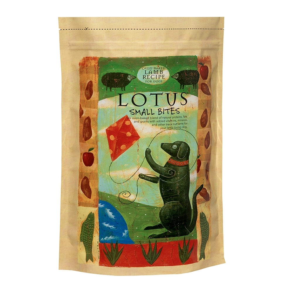 LOTUS 樂特斯 紐西蘭無穀鮮羊佐火雞肝 全犬-小顆粒 4磅