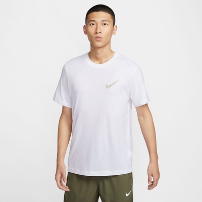 NIKE 上衣 男款 短袖上衣 運動 AS M NK DF TEE LBR SLUB NRG 白 FQ3867-100