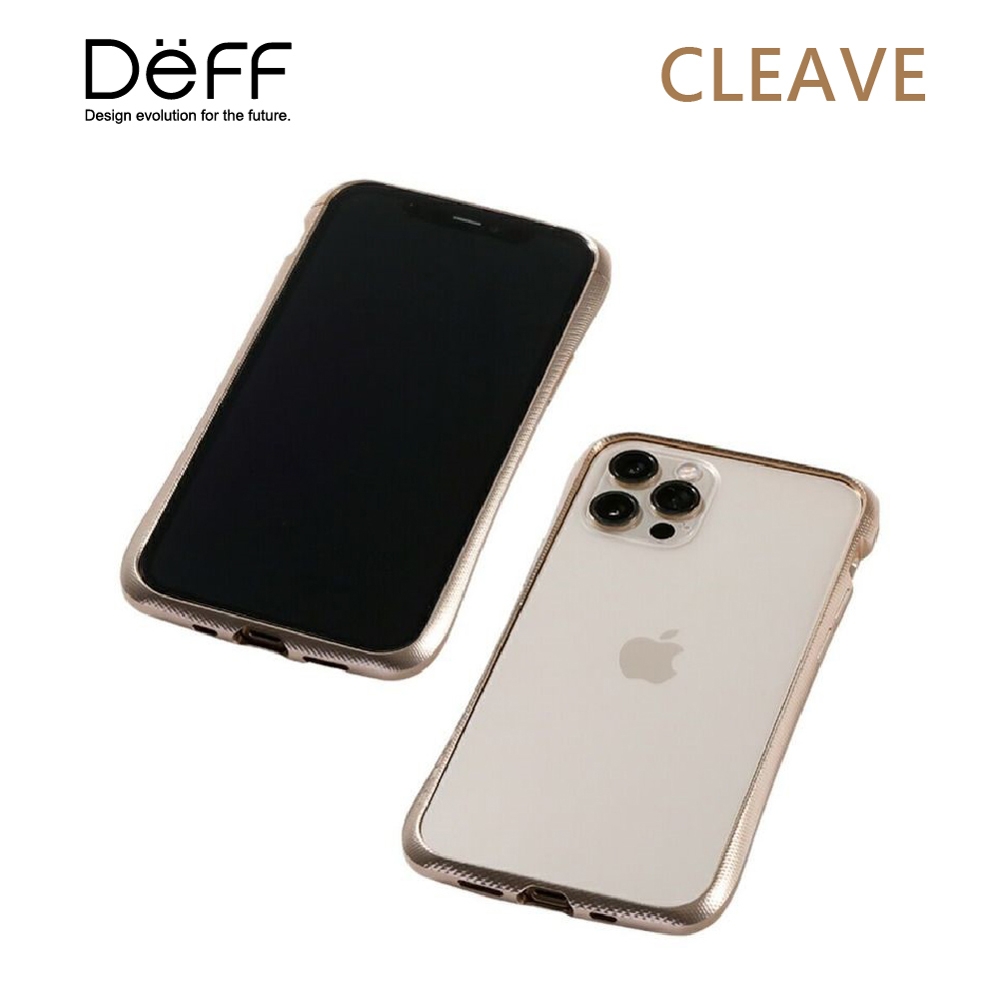 Deff CLEAVE 鋁合金保險桿 for iPhone 12/12 Pro 金色