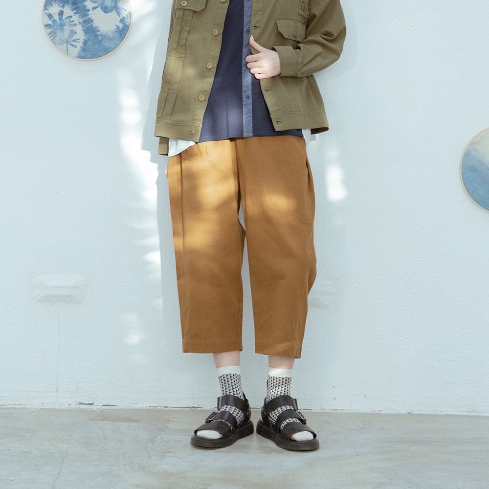 完売品 SOUMO BIG TUCK CHINO BEIGE-