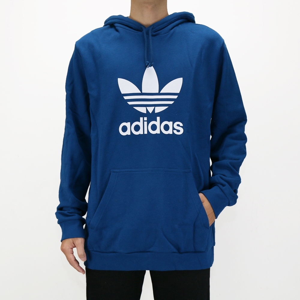 ADIDAS TREFOIL HOODIE 男藍連帽上衣DV1504 | adidas | Yahoo奇摩購物中心