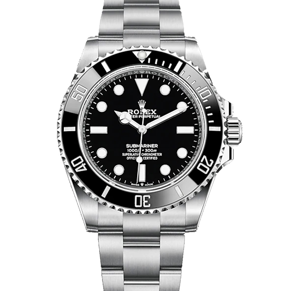 ROLEX 勞力士 124060 無日曆黑水鬼 41mm (未使用展示品/2021年保單)