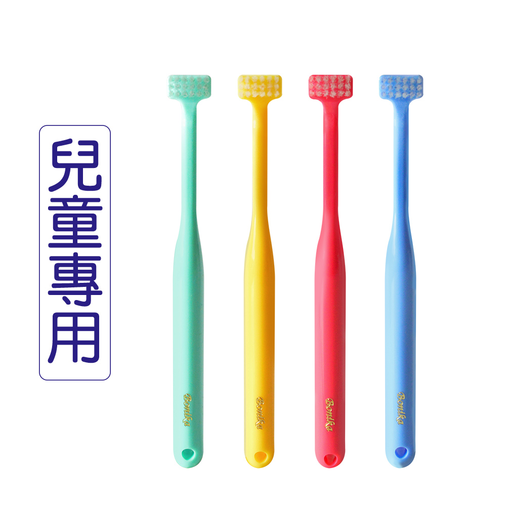 日本BONIKA兒童T型牙刷 顏色隨機