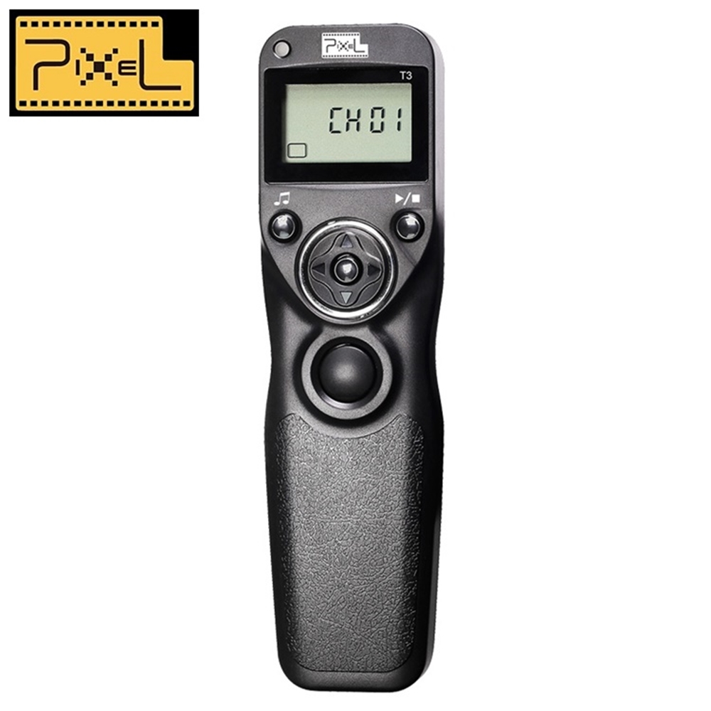 PIXEL品色Nikon副廠有線定時快門線遙控器T3/DC0(相容尼康原廠MC-20 MC-30 MC-36)適Z9 D6 D5 D4 D3 D2 D1 D850 D800