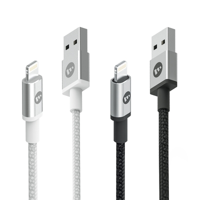 mophie MFi認證 USB-A To Lightning 300cm 編織快速充電傳輸線