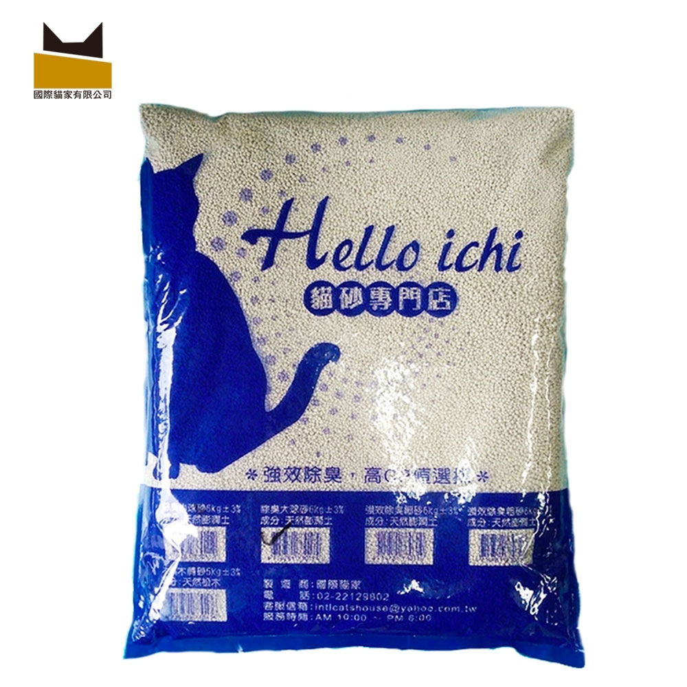 國際貓家HelloIchi 凝結小球/大球貓砂10L*8入優惠組