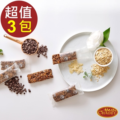 超比食品 輕纖系列燕麥棒-法式可可6支 X3盒(30g/支)