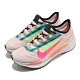 Nike 慢跑鞋 Zoom Fly 3 PRM 運動 女鞋 氣墊 避震 路跑 健身 球鞋 穿搭 粉 黃 CJ0404600 product thumbnail 1