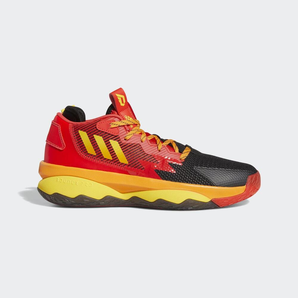 Adidas Dame 8 Mr. Incredible [HR1562] 男 籃球鞋 運動 超人特攻隊 聯名 黑紅黃
