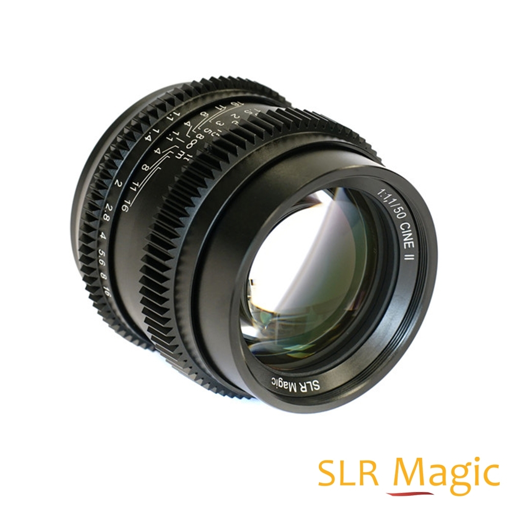 SLR Magic 50mm F1.1 CINE 電影鏡頭│SONY FE 接環