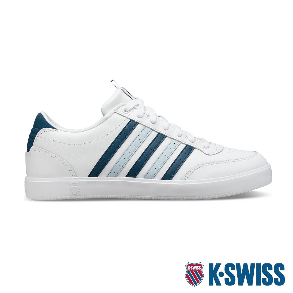 K-SWISS Court Lite CMF時尚運動鞋-男-白/藍