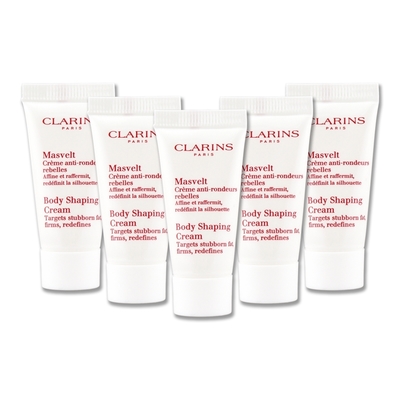 (即期品)CLARINS克蘭詩 新一代比基尼美體霜 8ML x 5(效期至2024年08月)