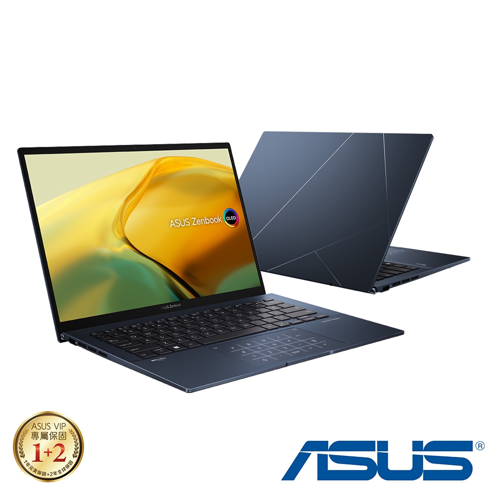 ASUS UX3402VA 14吋輕薄筆電 (i7-1360P/16G/512G PCIe SSD/Win11/Zenbook 14 OLED/紳士藍)