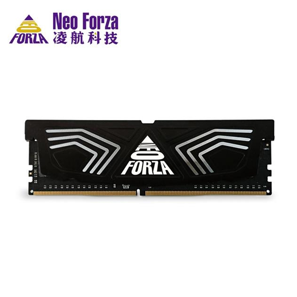 Neo Forza 凌航 FAYE DDR4 3600 8G 超頻RAM 桌上型記憶體 (黑色散熱片)