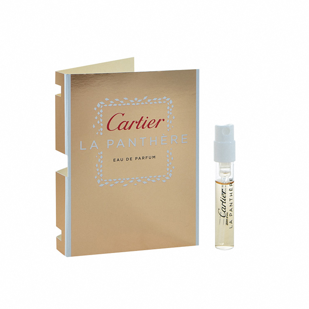 Cartier 卡地亞 美洲獵豹性感女士香水 針管小香 1.5ml
