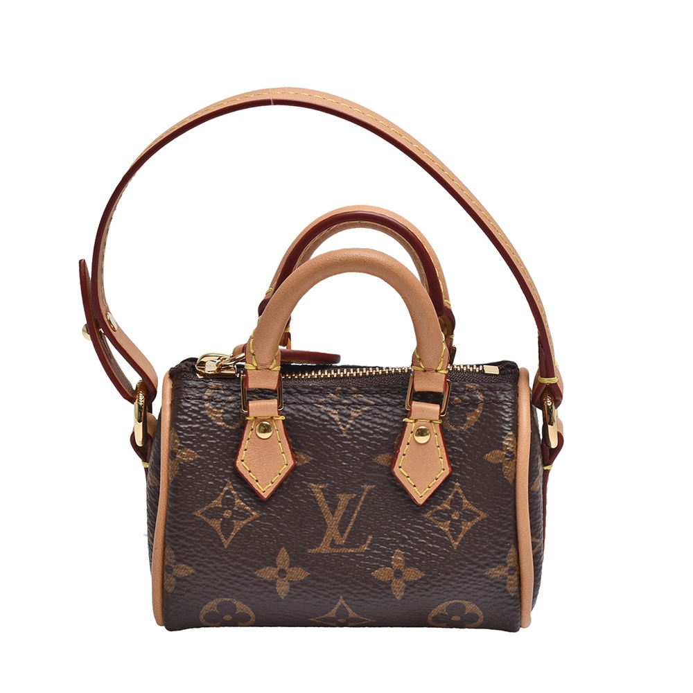 LV M00544 經典SPEEDY MONOGRAM帆布手袋吊飾