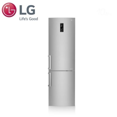 LG 樂金 350L直驅變頻雙門冰箱 精緻銀 GW-BF386SV