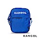 KANGOL LIBERTY系列 韓版潮流LOGO背帶小型側背包-藍色 KG1194 product thumbnail 1