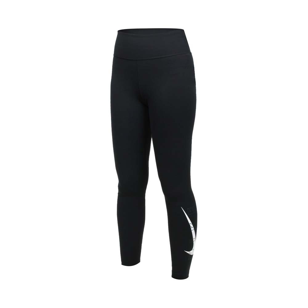 Nike 緊身褲Yoga 7/8 Leggings 高腰黑吸濕快乾瑜珈內搭運動DM7024-010, 緊身褲