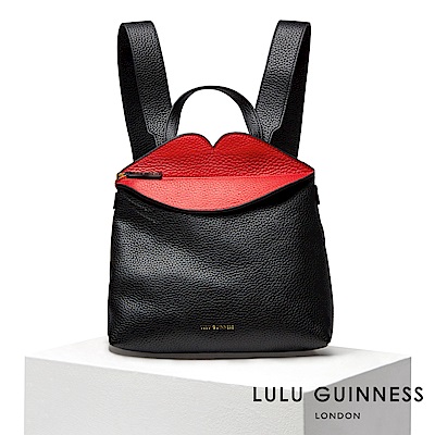 LULU GUINNESS VAL 後背包 (黑)