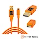 Tether Tools CU5430-ORG USB2.0傳輸線A公轉Micro B product thumbnail 1