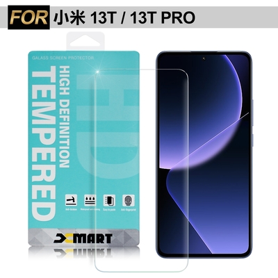 Xmart 小米13T / 13T PRO 薄型 9H 玻璃保護貼-非滿版