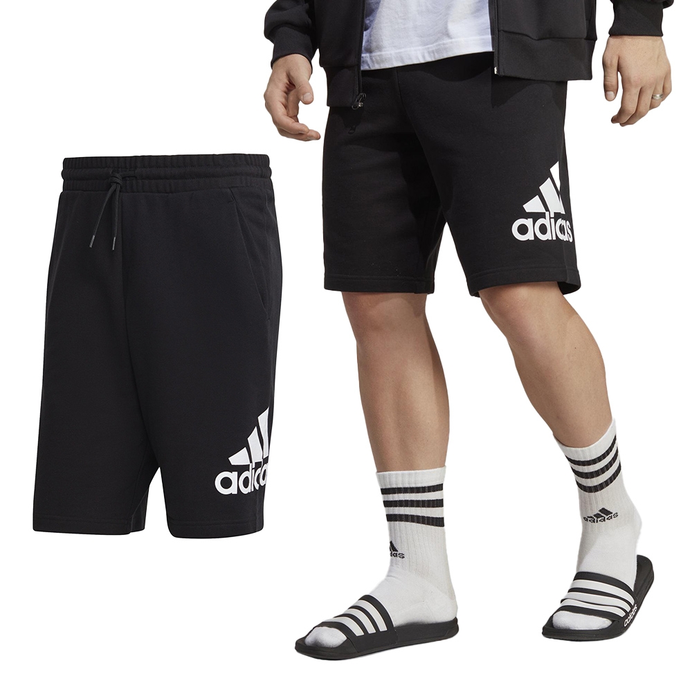 Adidas M MH BOSShortFT 男款 黑色 運動 訓練 口袋 褲子 短褲 IC9401