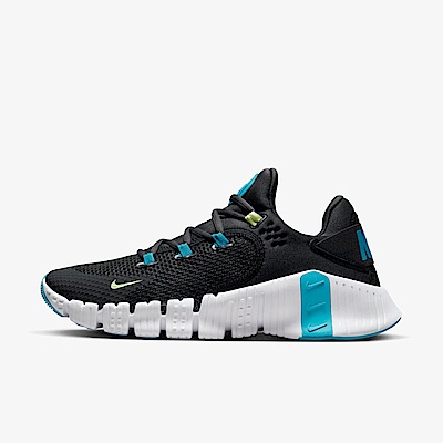 Nike Free Metcon 4 [CT3886-004] 男 訓練鞋 運動 重訓 健身 包覆 穩定 緩震 黑 藍