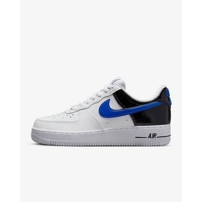 NIKE W AIR FORCE 1 07 ESS SNKR 女休閒運動鞋-白黑藍-DQ7570400