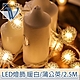 Viita LED聖誕燈飾燈串/居家裝潢派對佈置燈串 暖白/蒲公英/2.5M product thumbnail 1