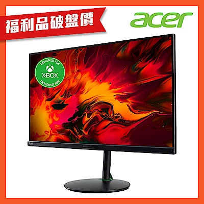 (福利品)Acer 宏碁 XV282K KV 28型4K電腦螢幕 AMD FreeSync