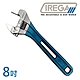 【IREGA】輕量型超薄大開口活動板手-防滑柄-8吋(92LWD30-200) product thumbnail 2